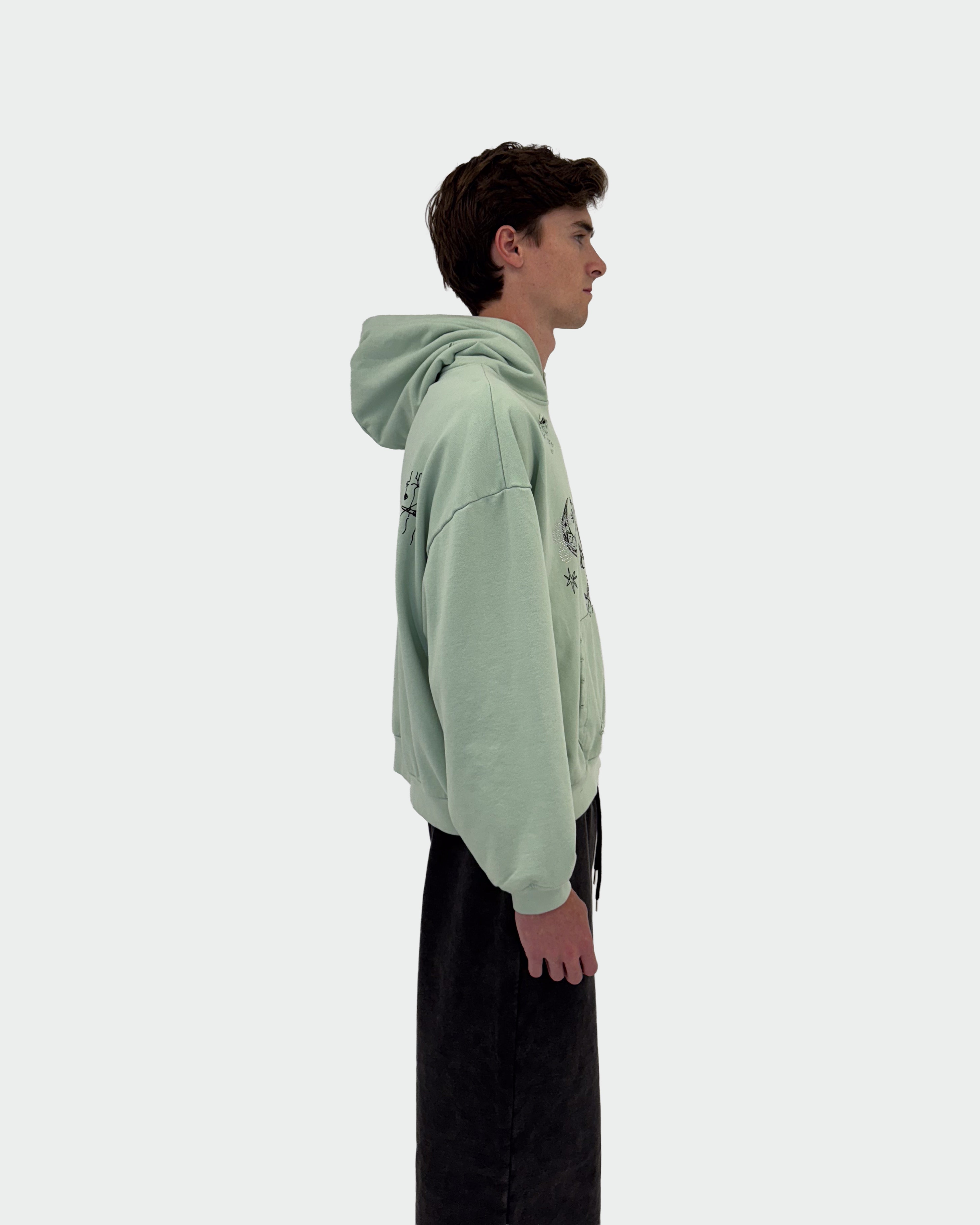 Psychedelic Hoodie + LAX Shorts