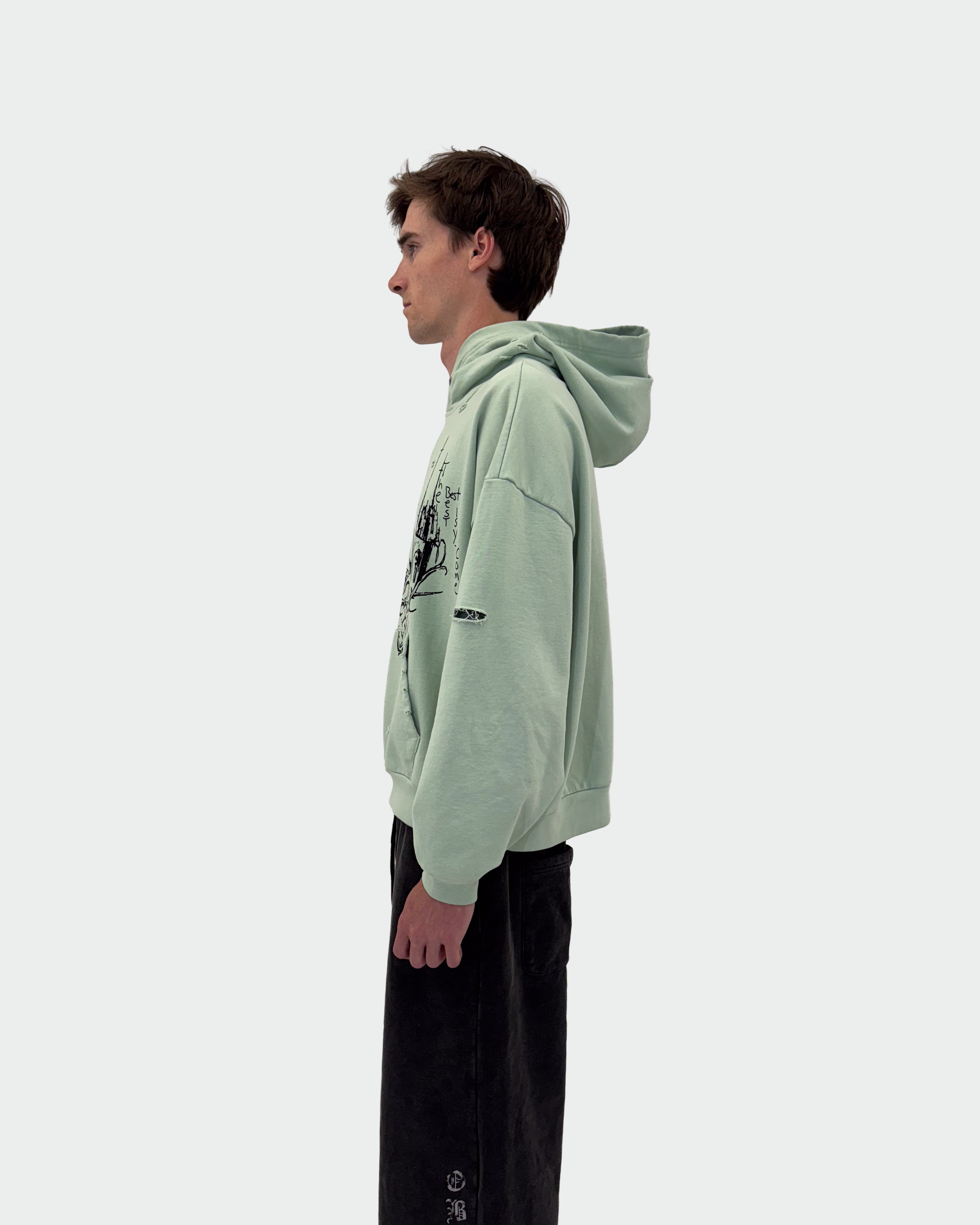 Psychedelic Hoodie + LAX Shorts