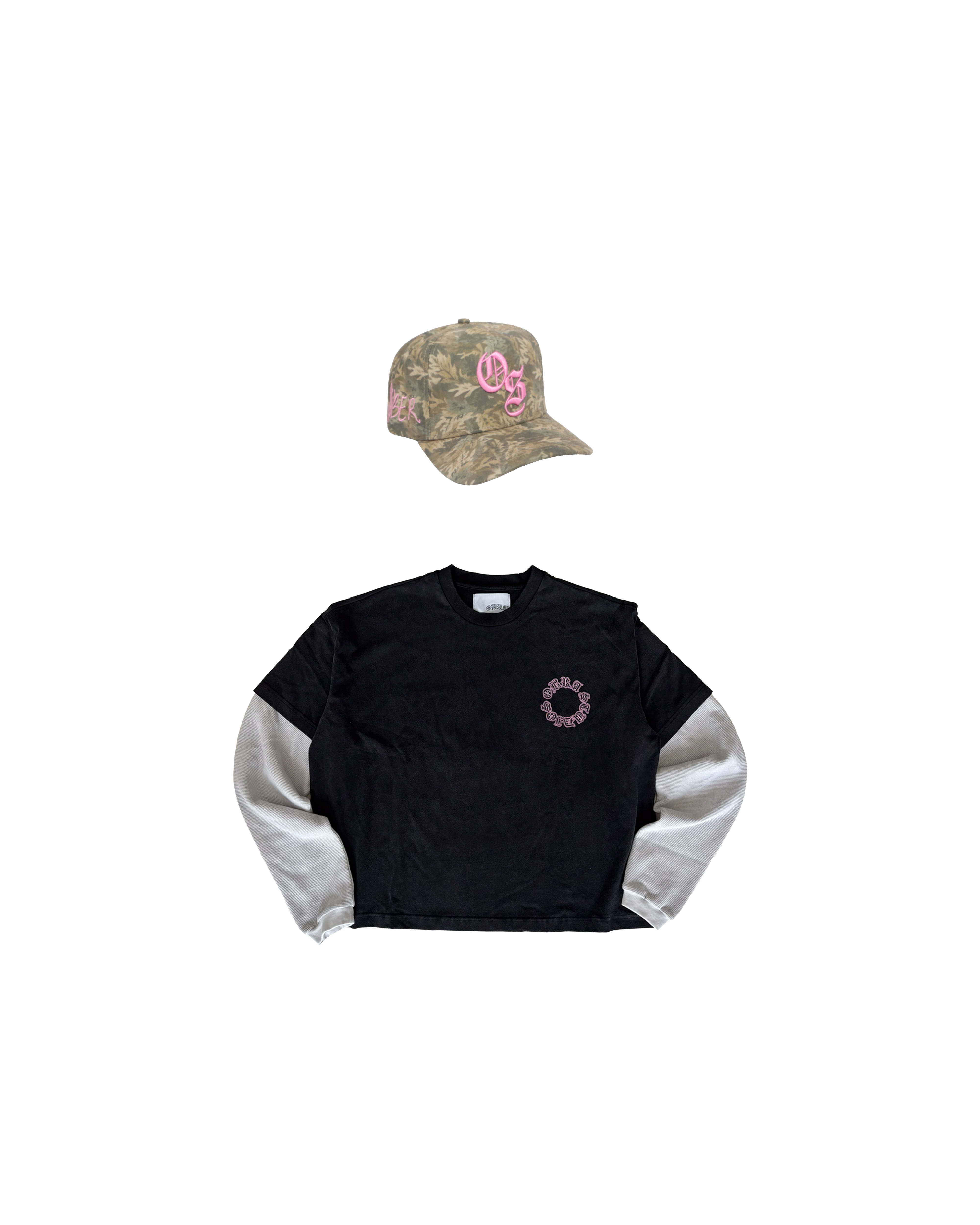 WAFFLE LONGSLEEVE + 4LOKO CAMO HAT