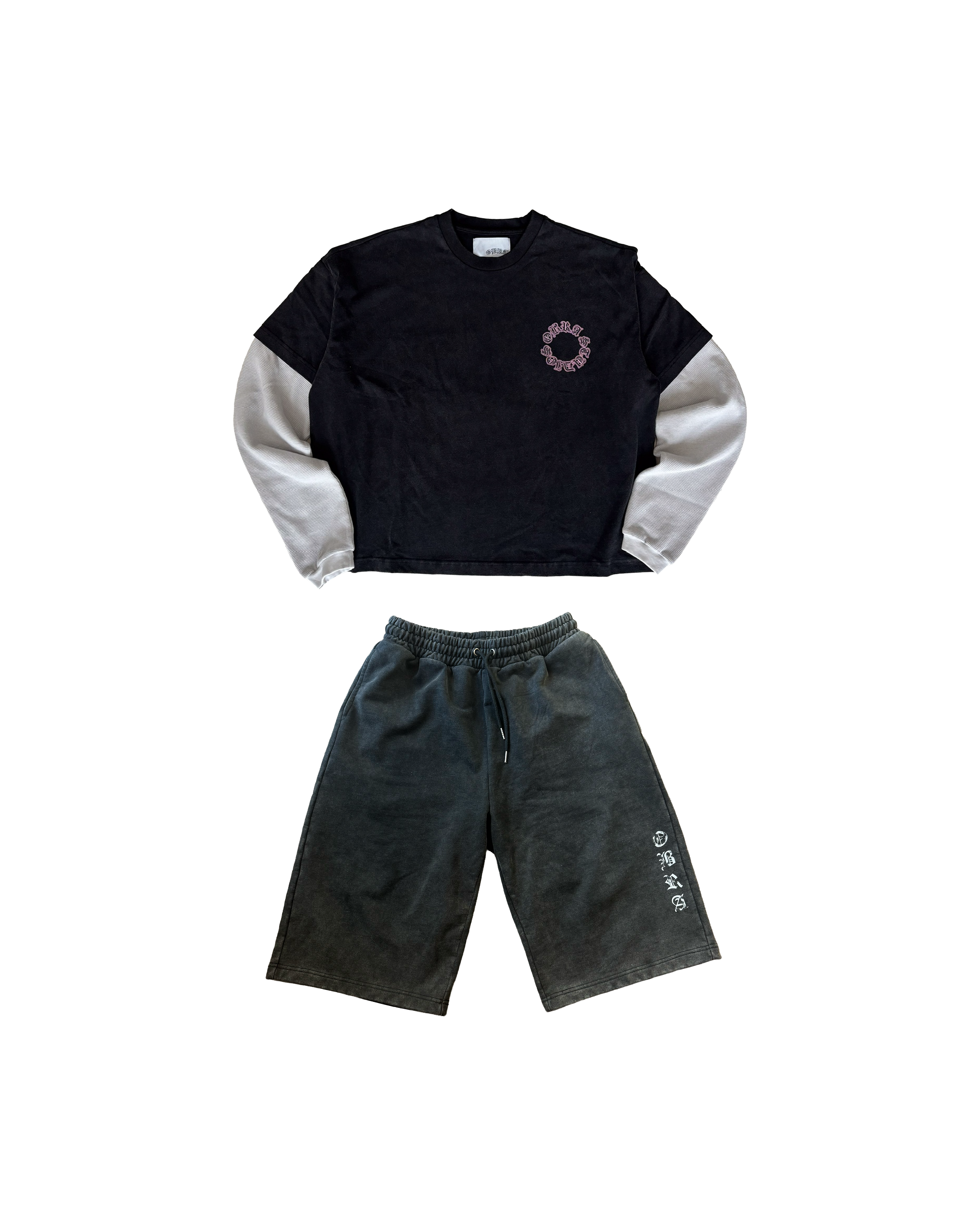 Waffle Longsleeve + LAX Shorts